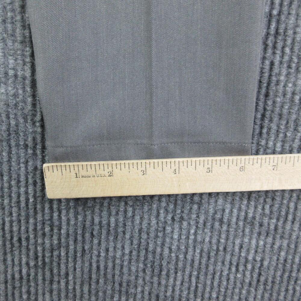 Legend Pants Womens 34 Gray Slim Tapered Pleated Dress Trouser Stretch 34x28 NWT - Picture 12 of 16